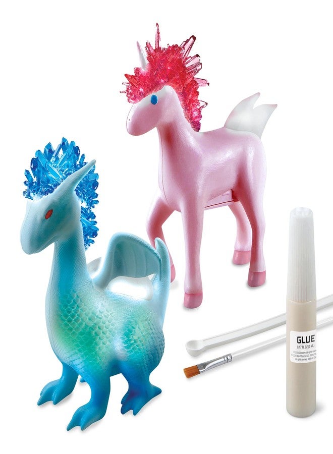Discovery™ Dragon & Unicorn Crystal Grow Kit, DIY STEM Activity Set, Educational Arts & Crafts for Kids, Children's Chemistry & Science Learning Toy, Fun & Safe Science Project Gift Ages 8+ - Image 1